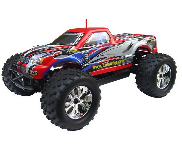 ���������������� ���� ������ ������ BSD Racing BS909T-B EP Brushless Monster Truck 4WD 1:10 2.4GHz Red RTR
